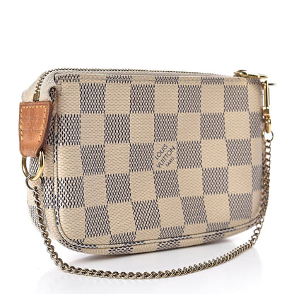 Louis Vuitton Damier Azur Mini Pochette Accessories 3 of 8