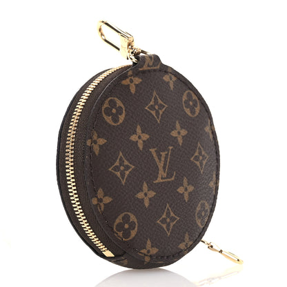 Louis Vuitton Monogram Multi Pochette Accessories Round Coin Purse 3 of 6