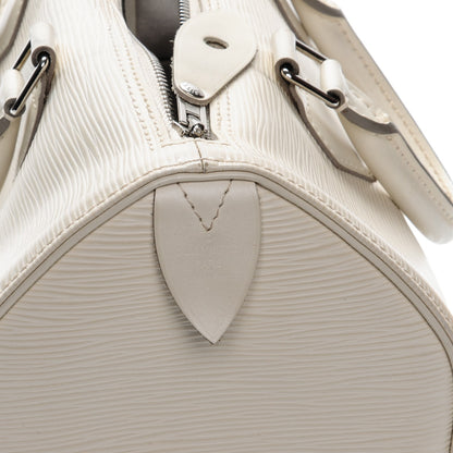 Louis Vuitton Epi Speedy 25 Ivory 6 of 13
