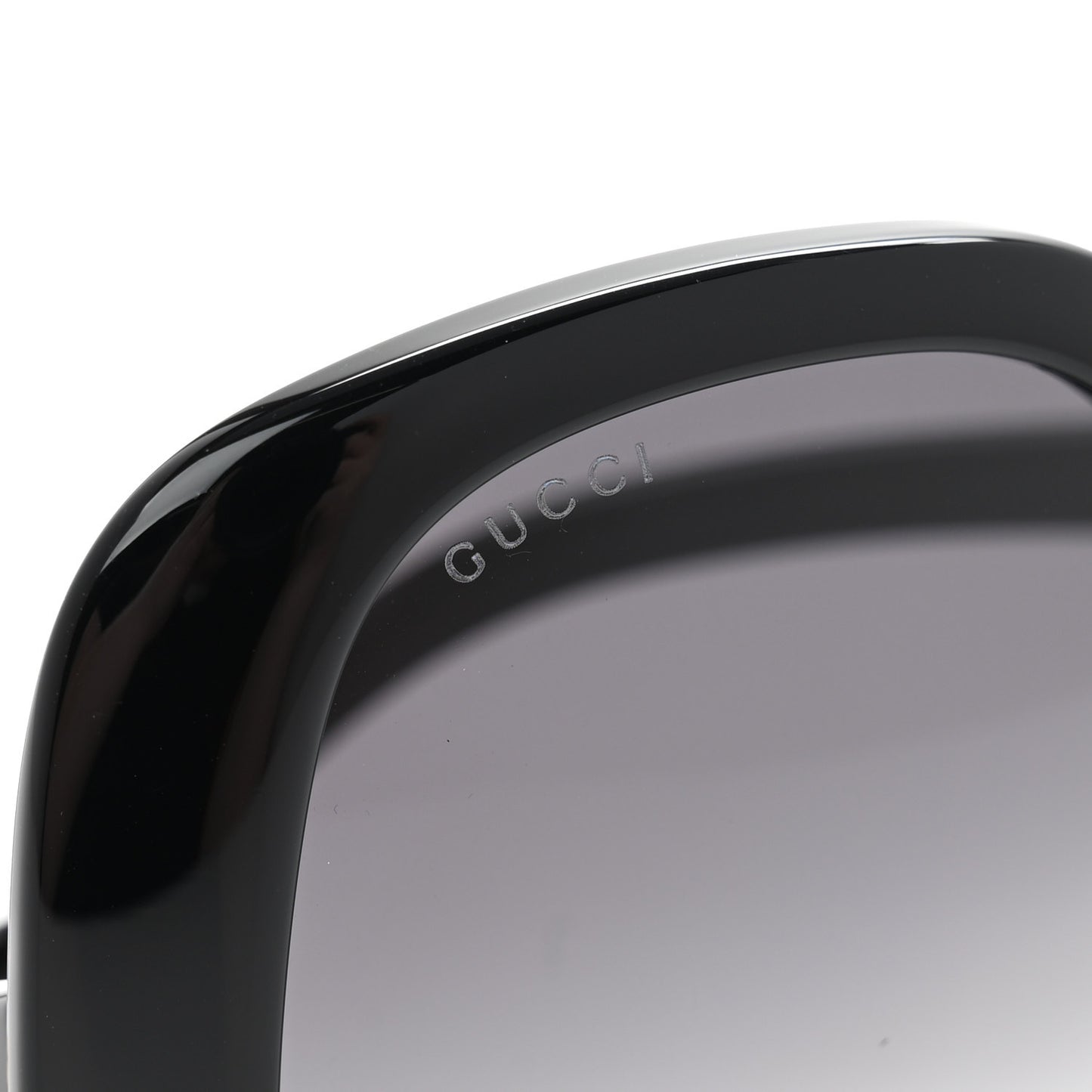 Acetate Square Frame Sunglasses GG1235S Black