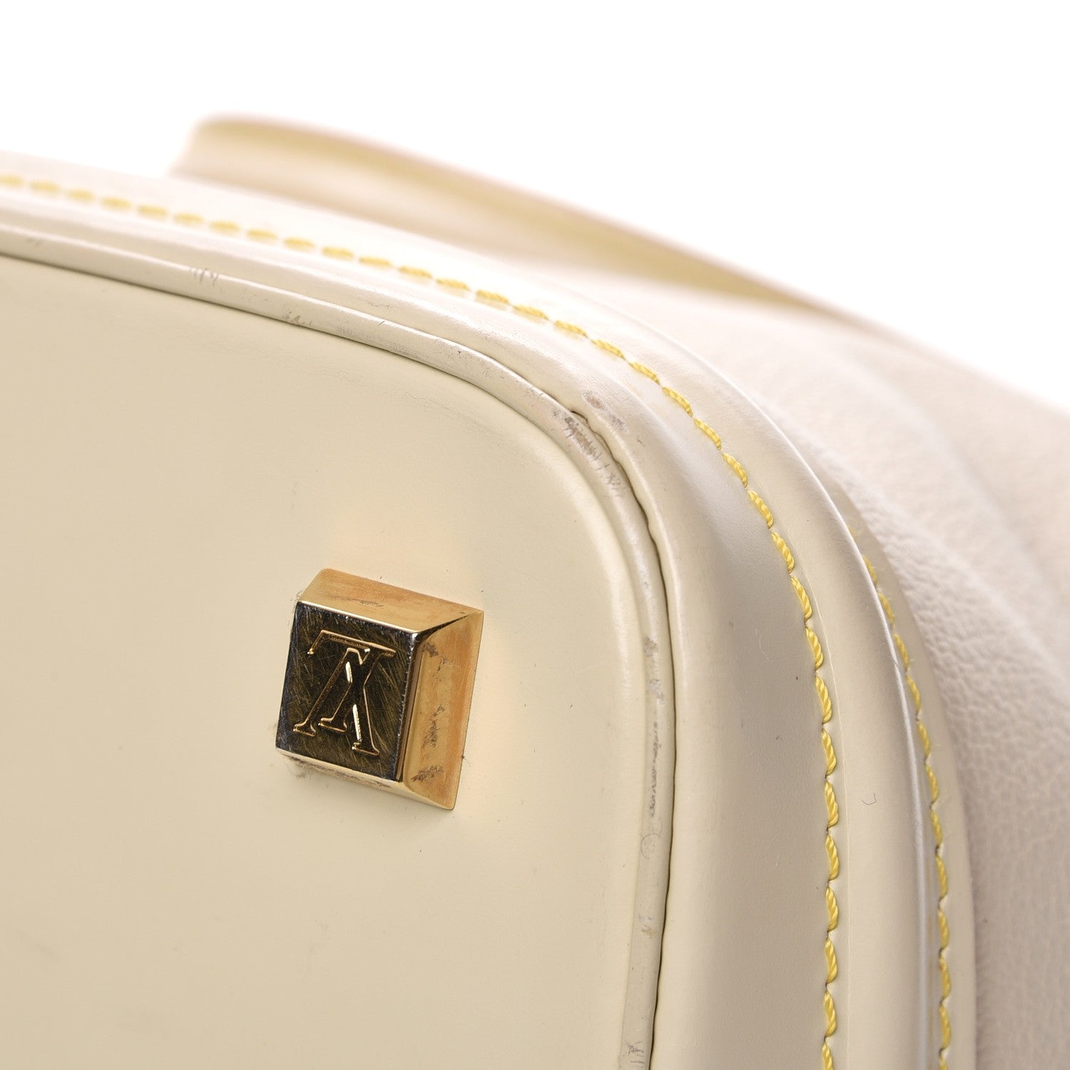 Louis Vuitton Suhali Lockit MM White 15 of 15