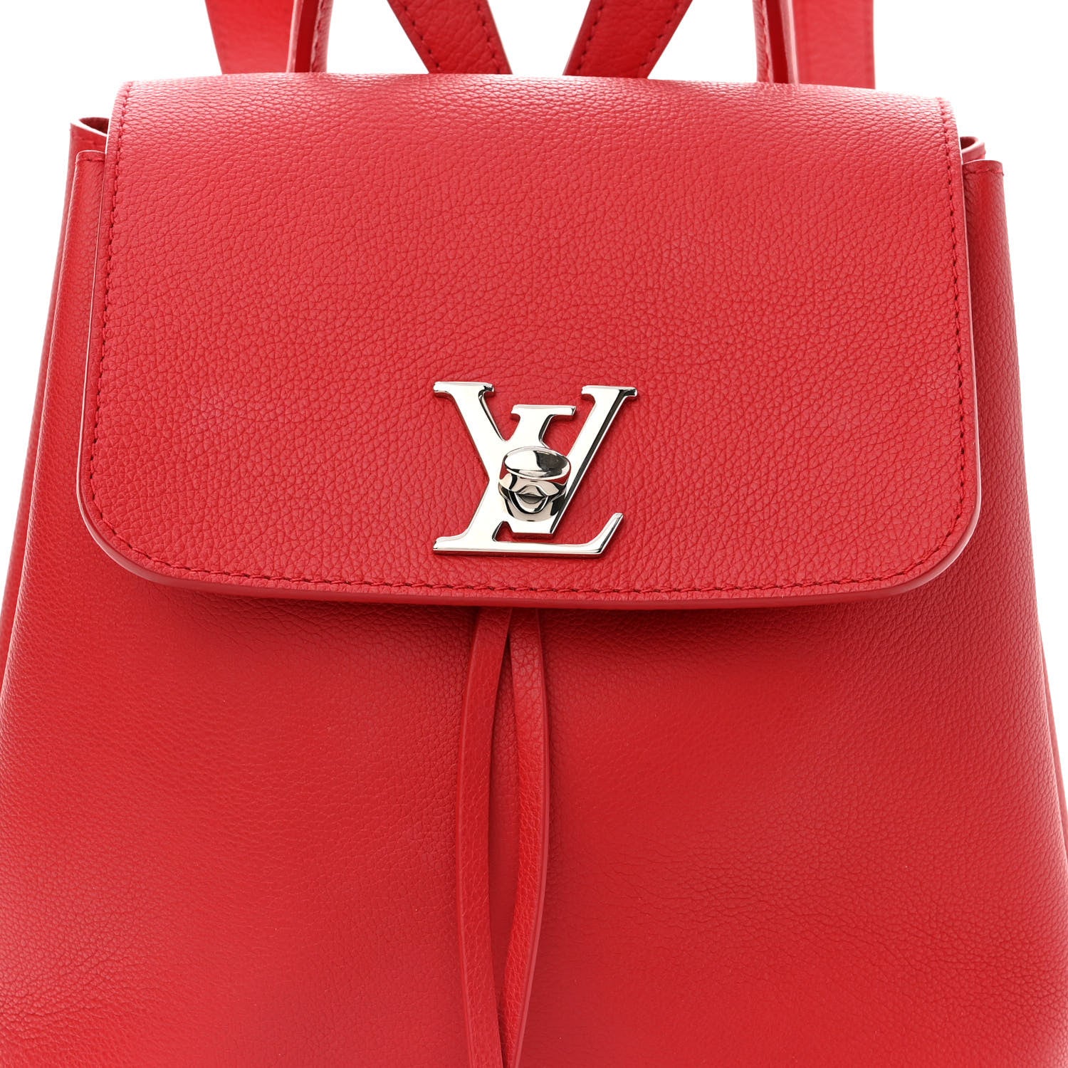 Louis Vuitton Soft Calfskin Lockme Backpack Rubis 7 of 10