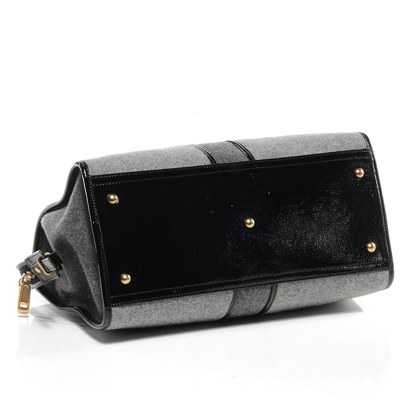 Wool Medium Bo Cabas Chyc Tote Grey