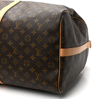 Louis Vuitton Monogram Keepall Bandouliere 60 9 of 13