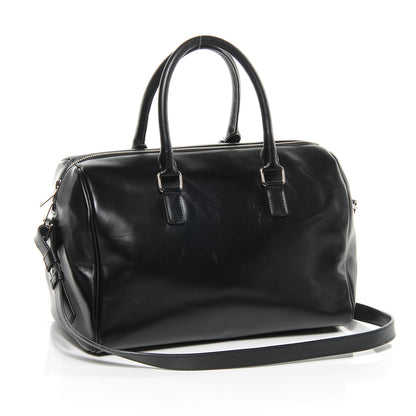 Saint Laurent Leather Studded Duffle 6 Black 3 of 8