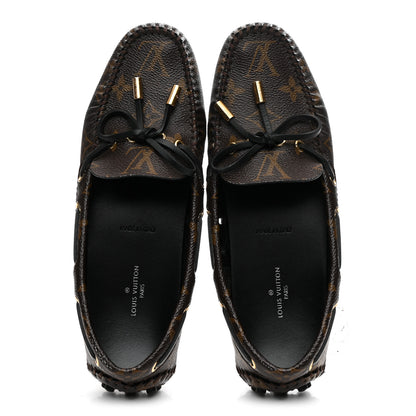 Louis Vuitton Patent Monogram Gloria Loafers 35 2 of 11