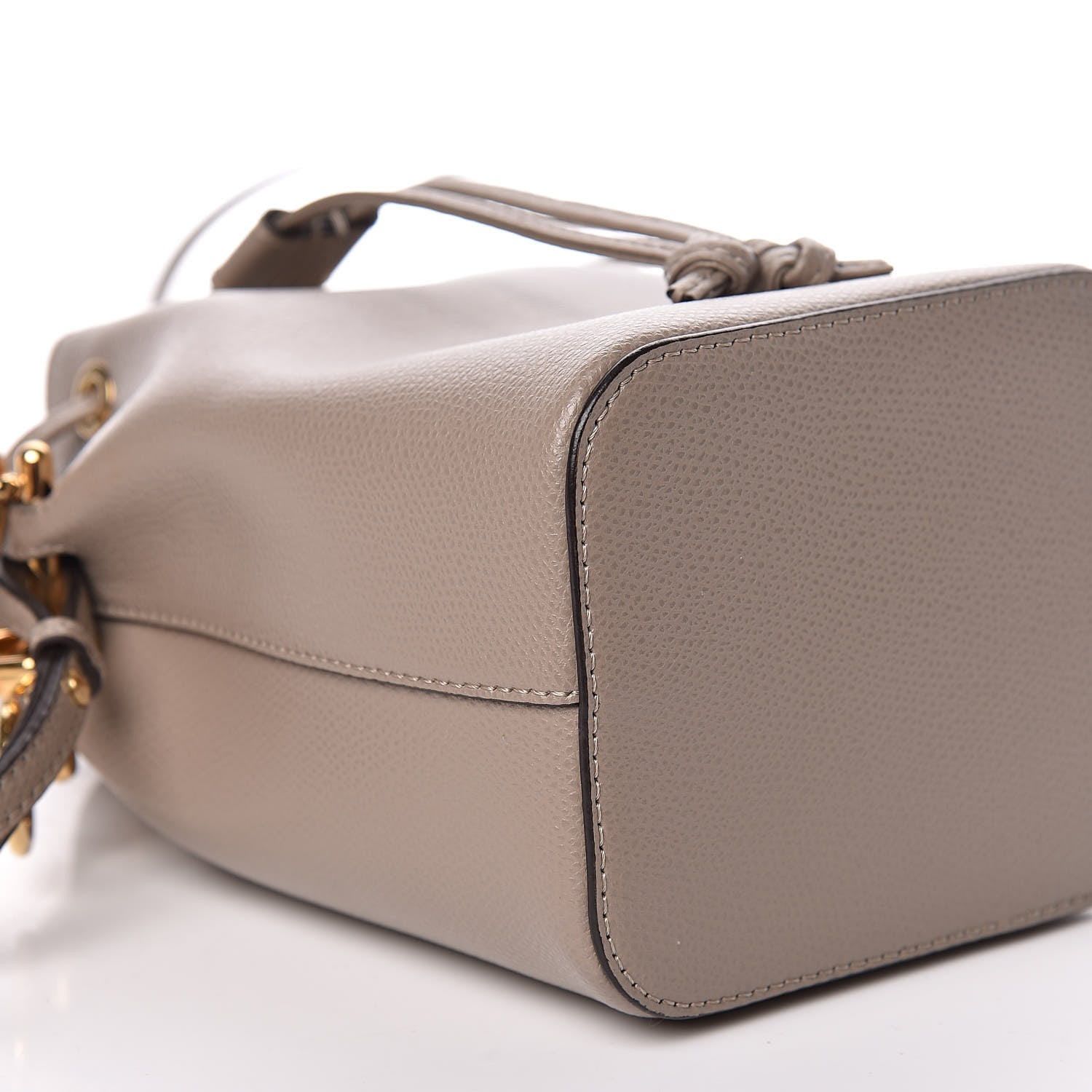 Fendi Vitello Cruise F is Fendi Mini Mon Tresor Bucket Bag Tortora 10 of 14