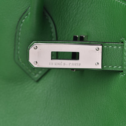 Hermes Swift Birkin 30 Vert Bengale 9 of 30
