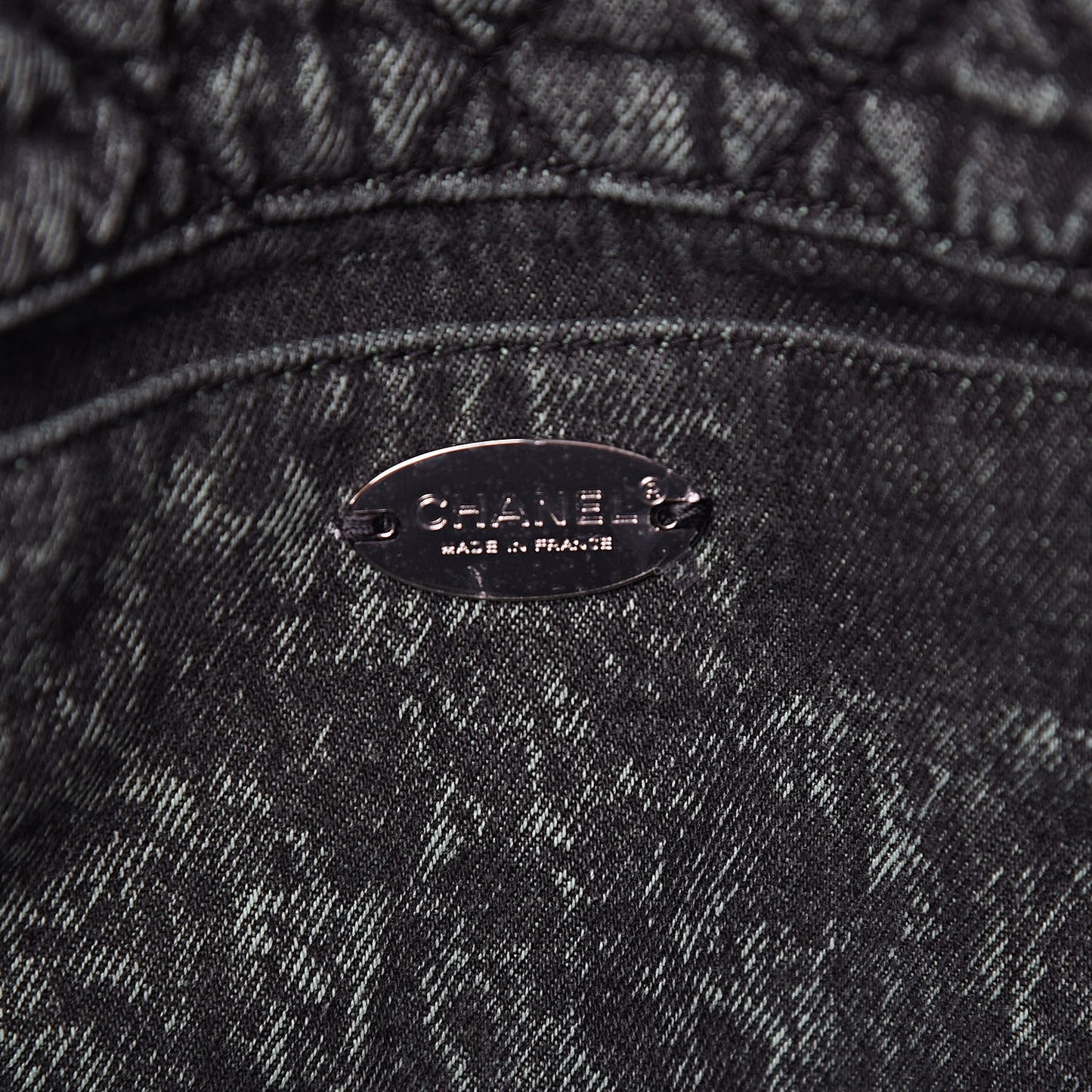 Denim Quilted Denimpression Flap Green Black