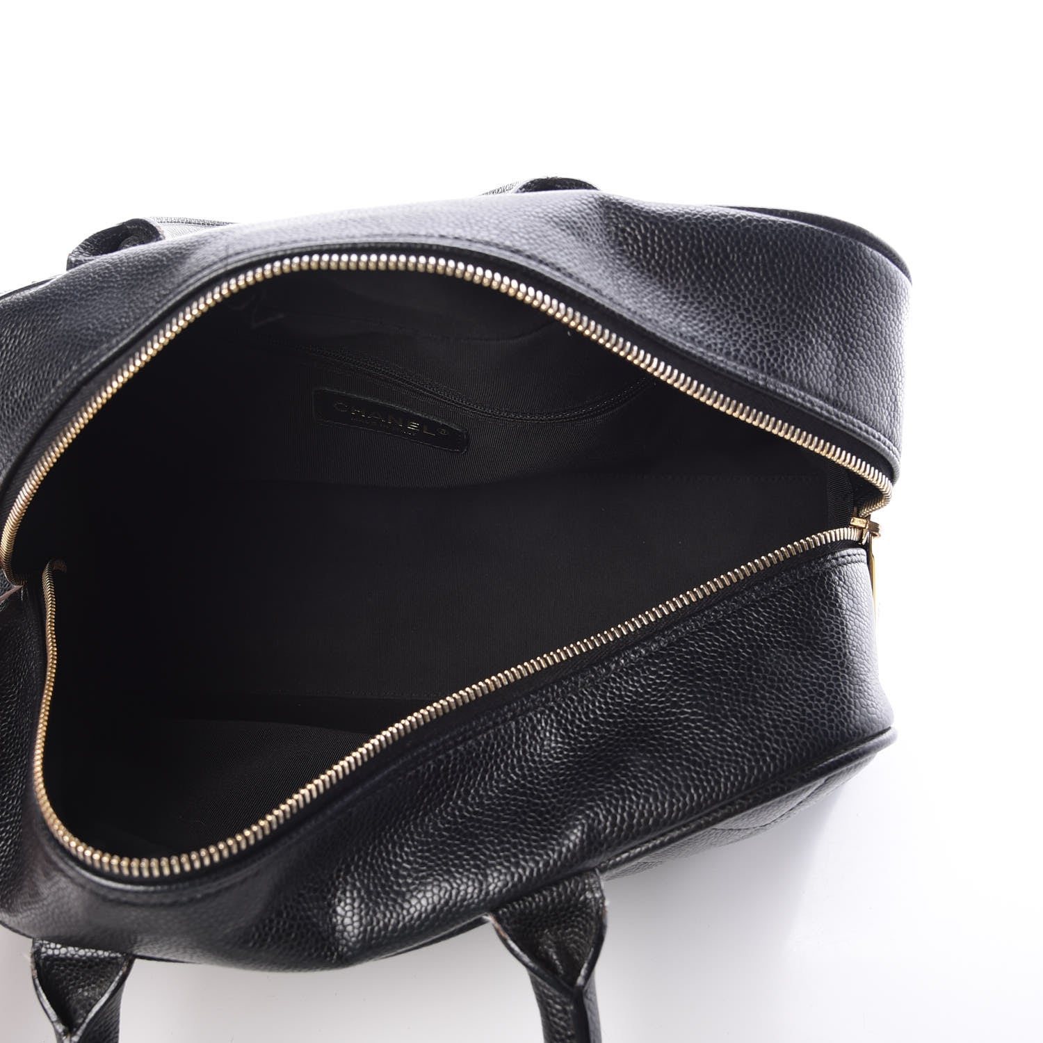 Chanel Caviar Quilted Large Bowler Black 5 of 14