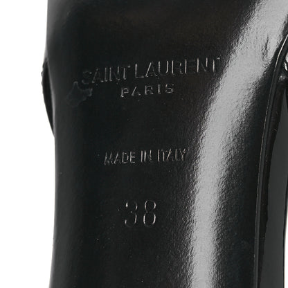 Saint Laurent Vernice Grupy Avenue 95 Slingback Pumps 38 Black 8 of 13