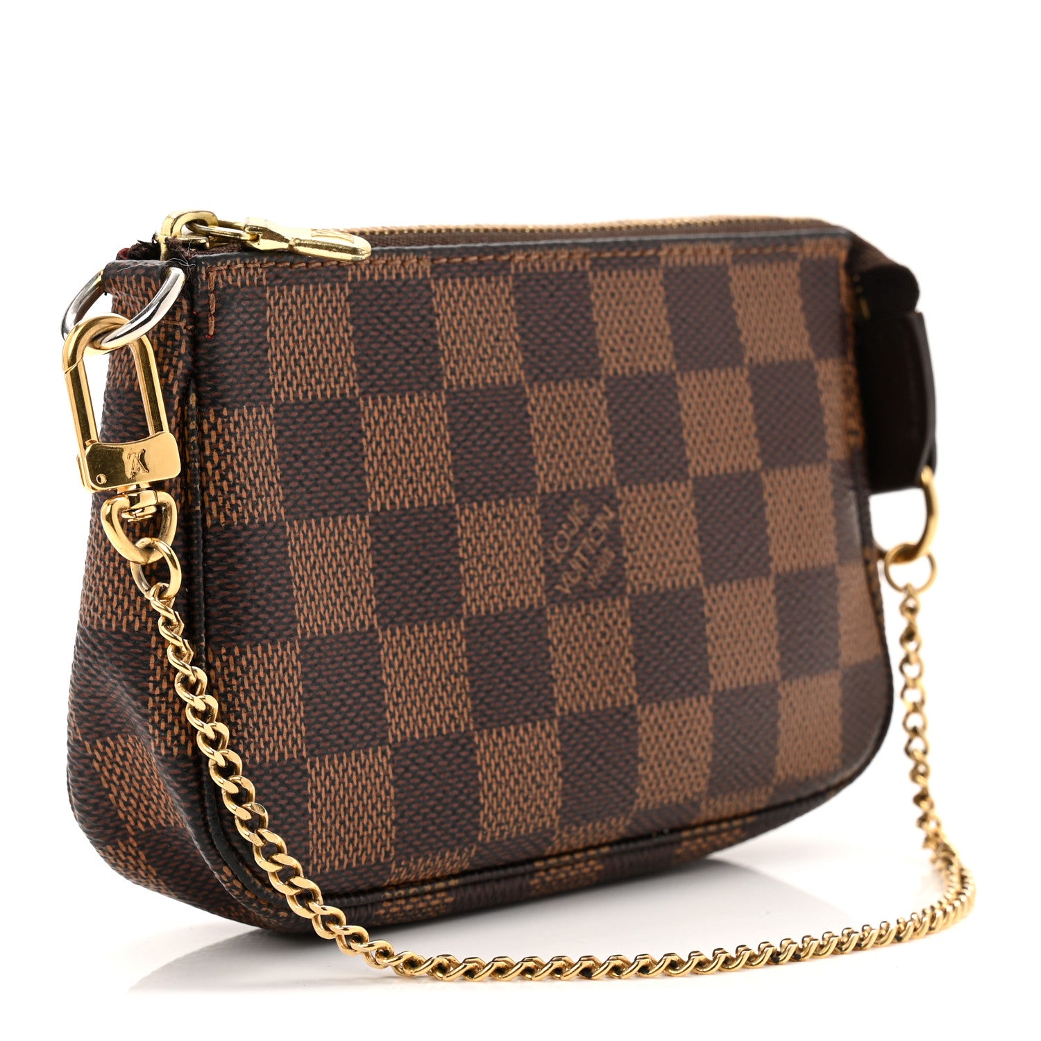 Louis Vuitton Damier Ebene Mini Pochette Accessories 3 of 10