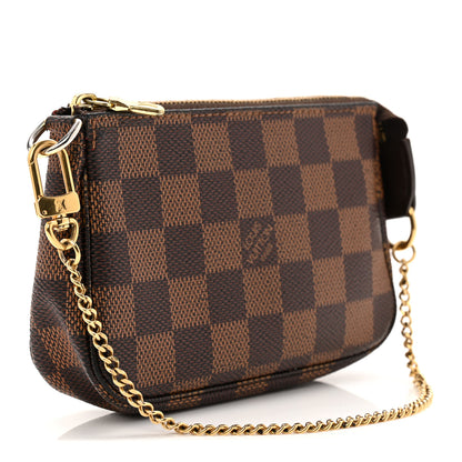 Louis Vuitton Damier Ebene Mini Pochette Accessories 3 of 10