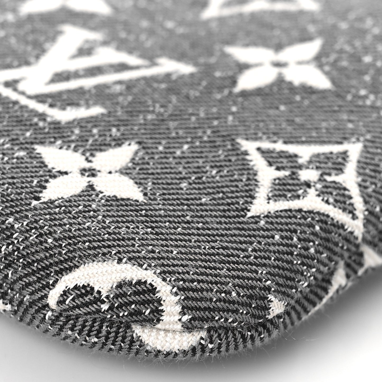 Denim Monogram Jacquard Neverfull MM GM Pochette Gray