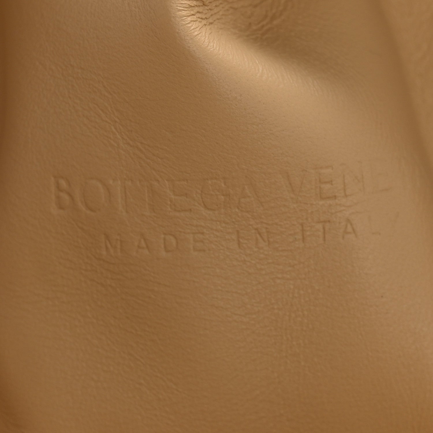 Bottega Veneta Nappa Maxi Intrecciato The Pouch Oversized Clutch Almond 6 of 11