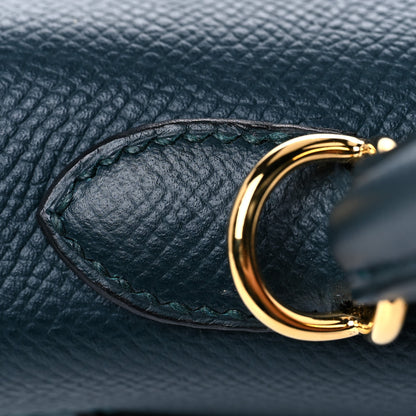 Hermes Epsom Kelly Sellier 25 Vert Cypress 8 of 35