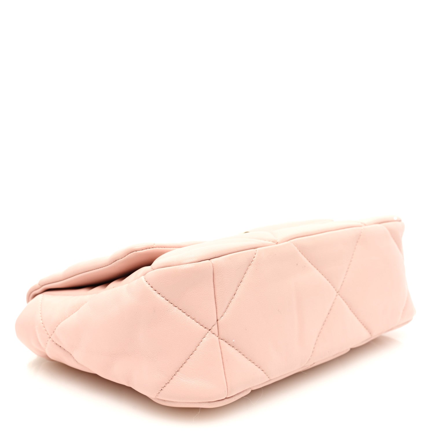 Chanel Goatskin Quilted Medium Chanel 19 Flap Light Pink 4 of 10