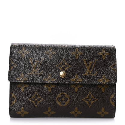 Louis Vuitton Monogram Tri-Fold Compact Wallet 1 of 8