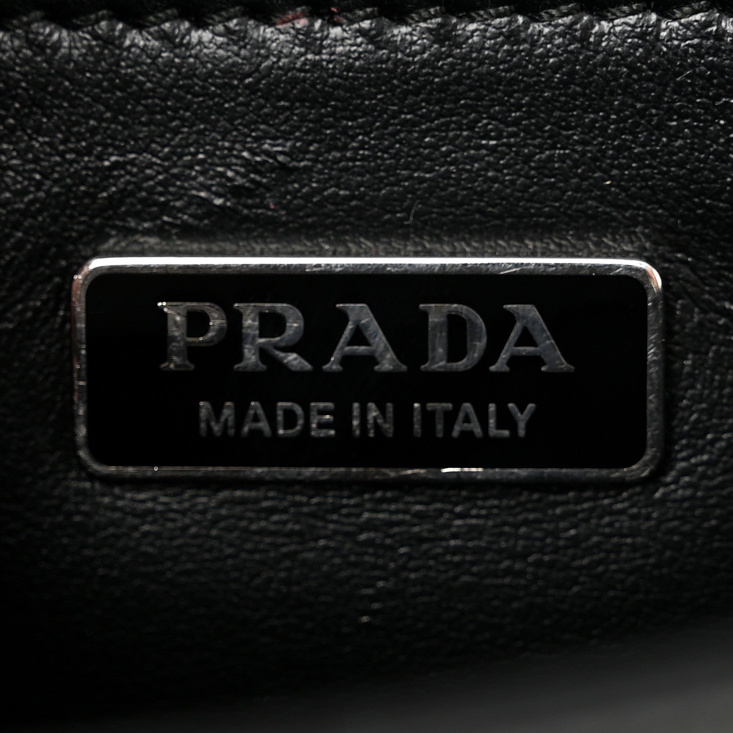 Prada Spazzolato Femme Flap Shoulder Bag Black 6 of 13