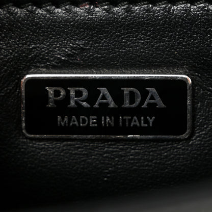 Prada Spazzolato Femme Flap Shoulder Bag Black 6 of 13