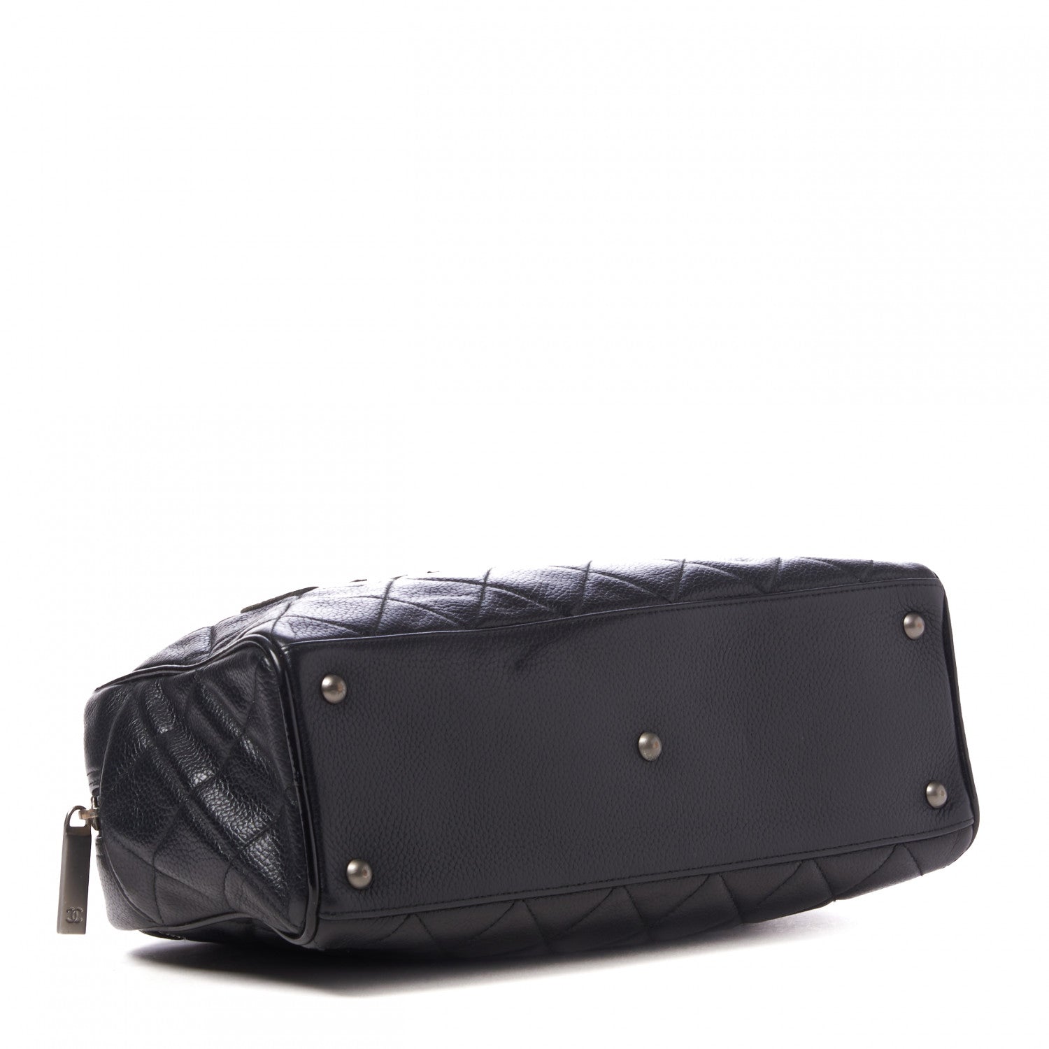 Chanel Caviar Quilted Small Bowler Black 3 of 8