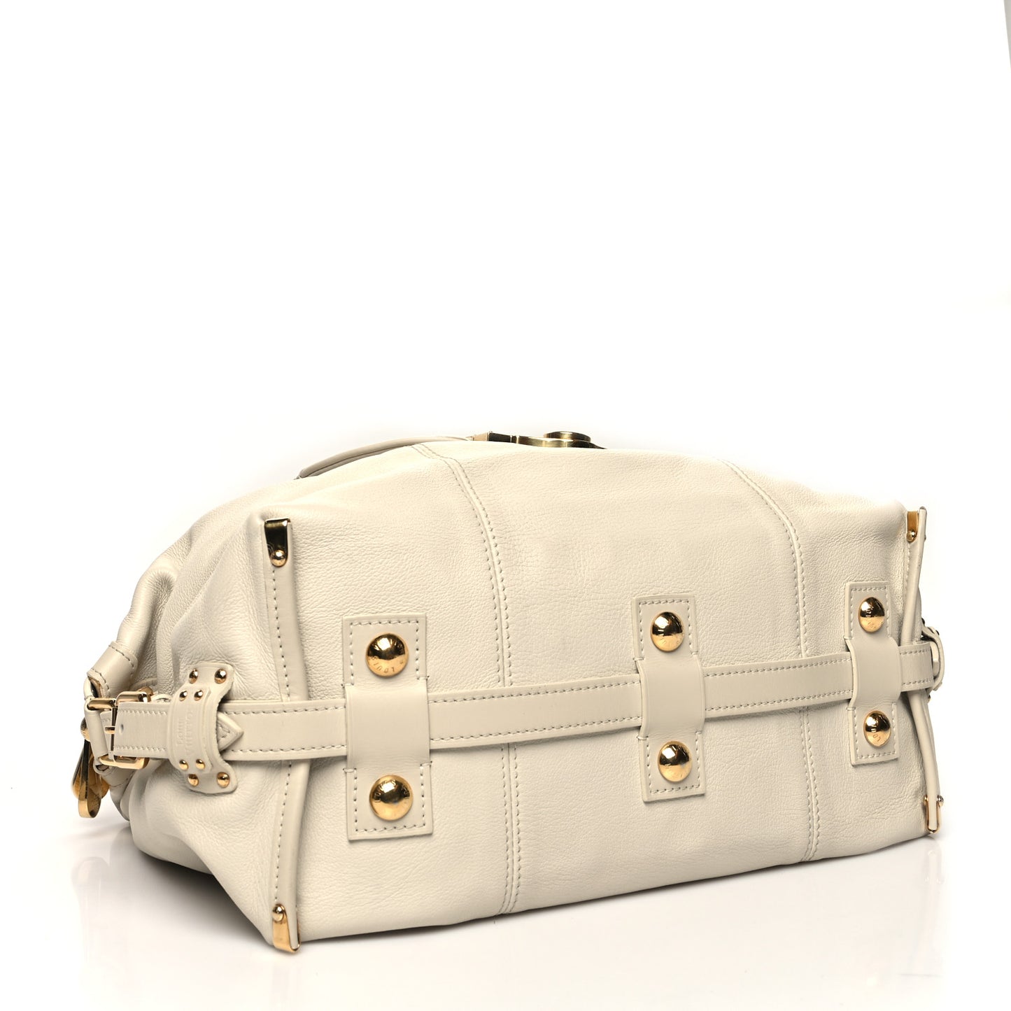 Calfskin Sac Louis White