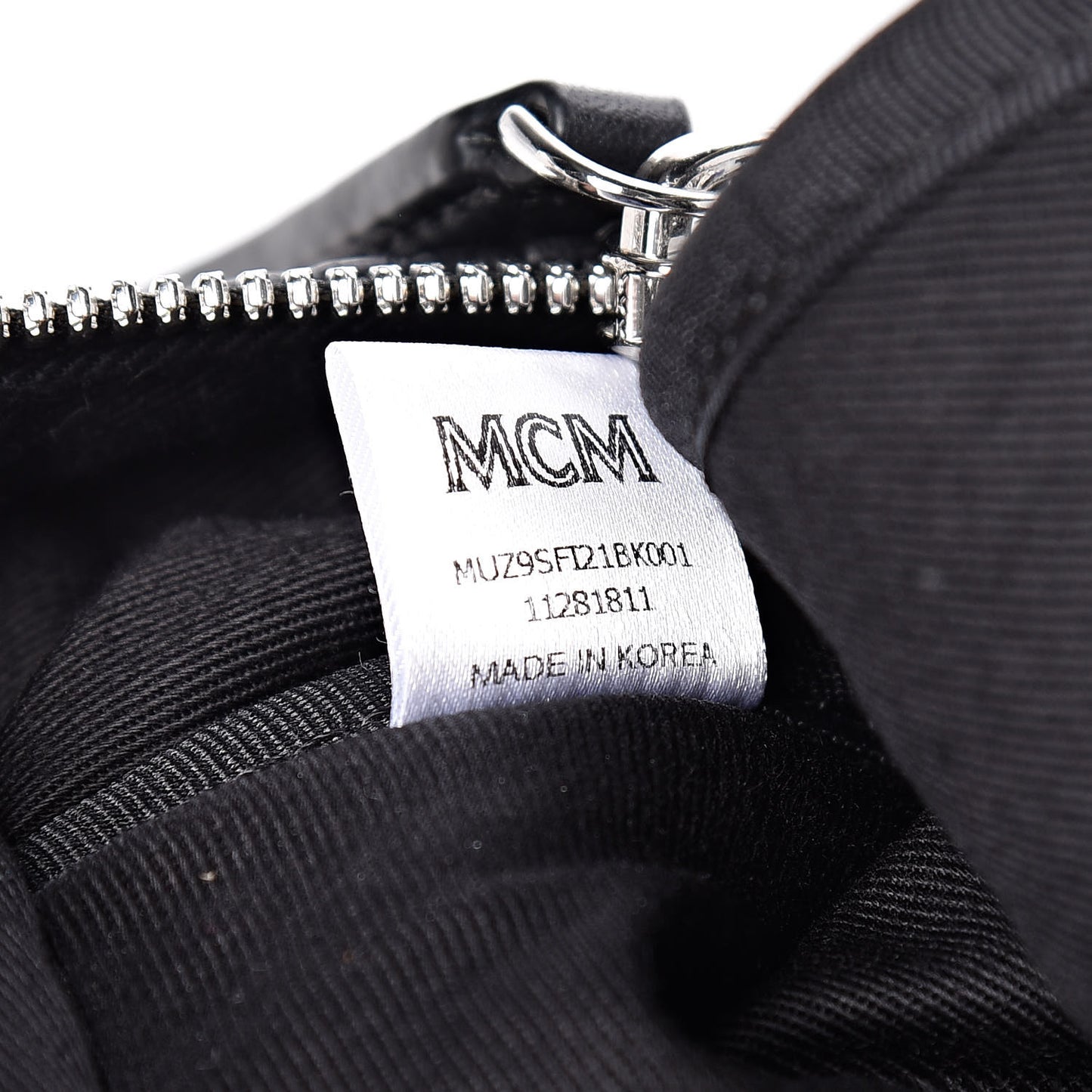 Visetos Small Fusten Belt Bag Black