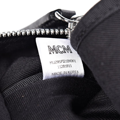 MCM Visetos Small Fusten Belt Bag Black 8 of 8