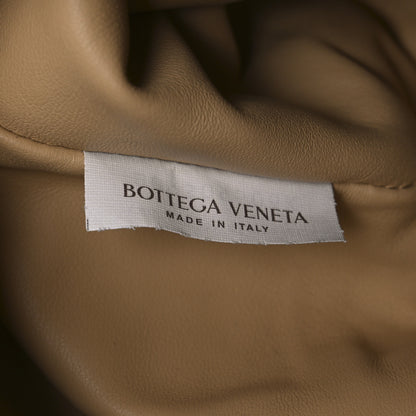 Bottega Veneta Nappa Maxi Intrecciato The Pouch Oversized Clutch Almond 7 of 11