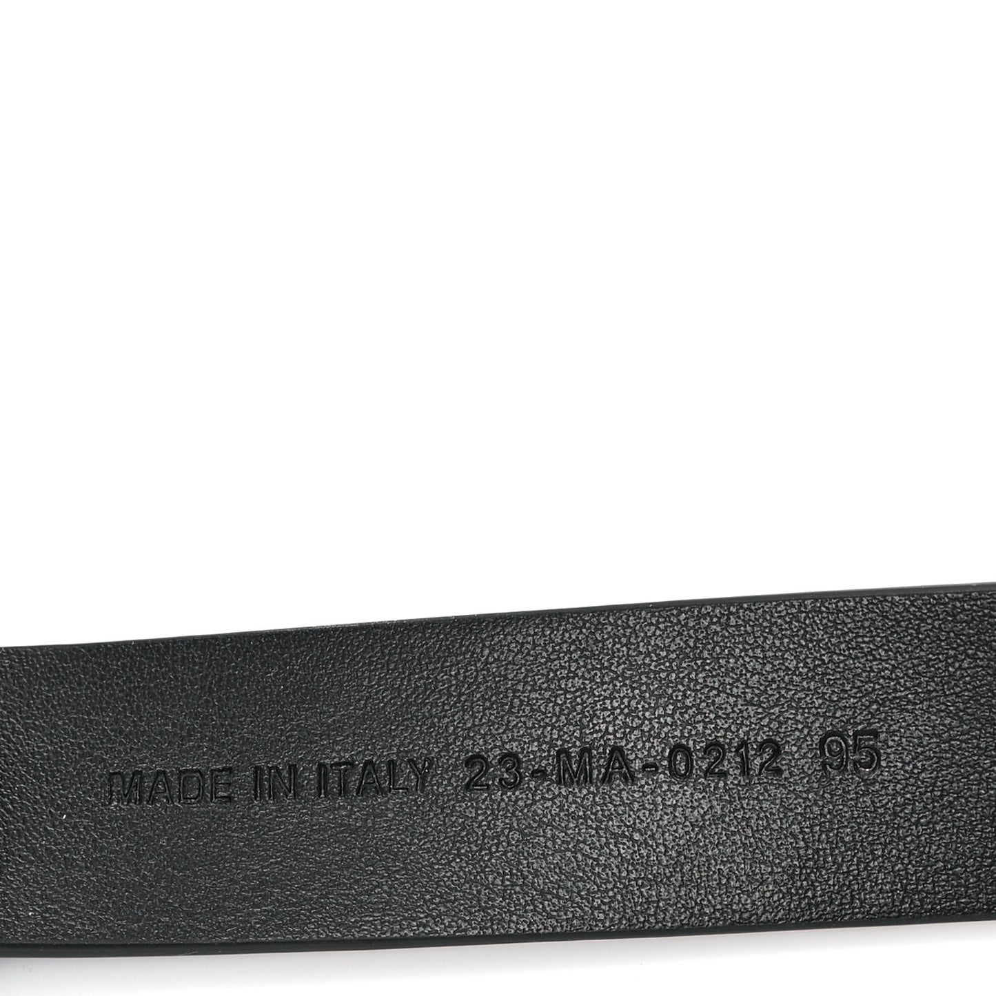 Calfskin 30 Montaigne Cut-Out CD Belt 95 38 Black