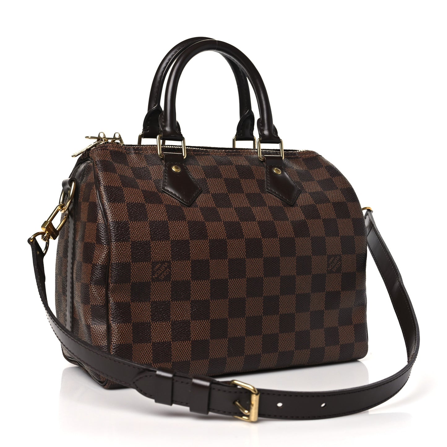Damier Ebene Speedy Bandouliere 25