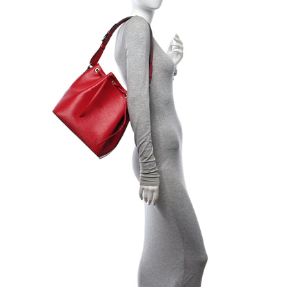 Louis Vuitton Epi Petit Noe Castillan Red 2 of 9