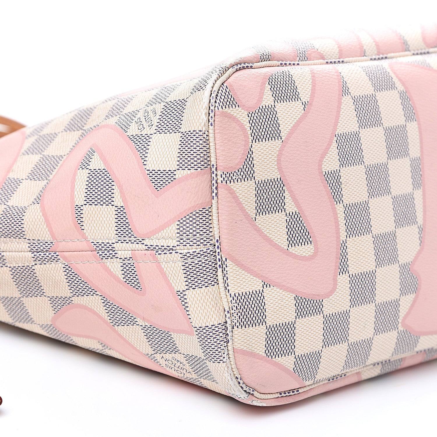Louis Vuitton Damier Azur Tahitienne Neverfull MM 12 of 19