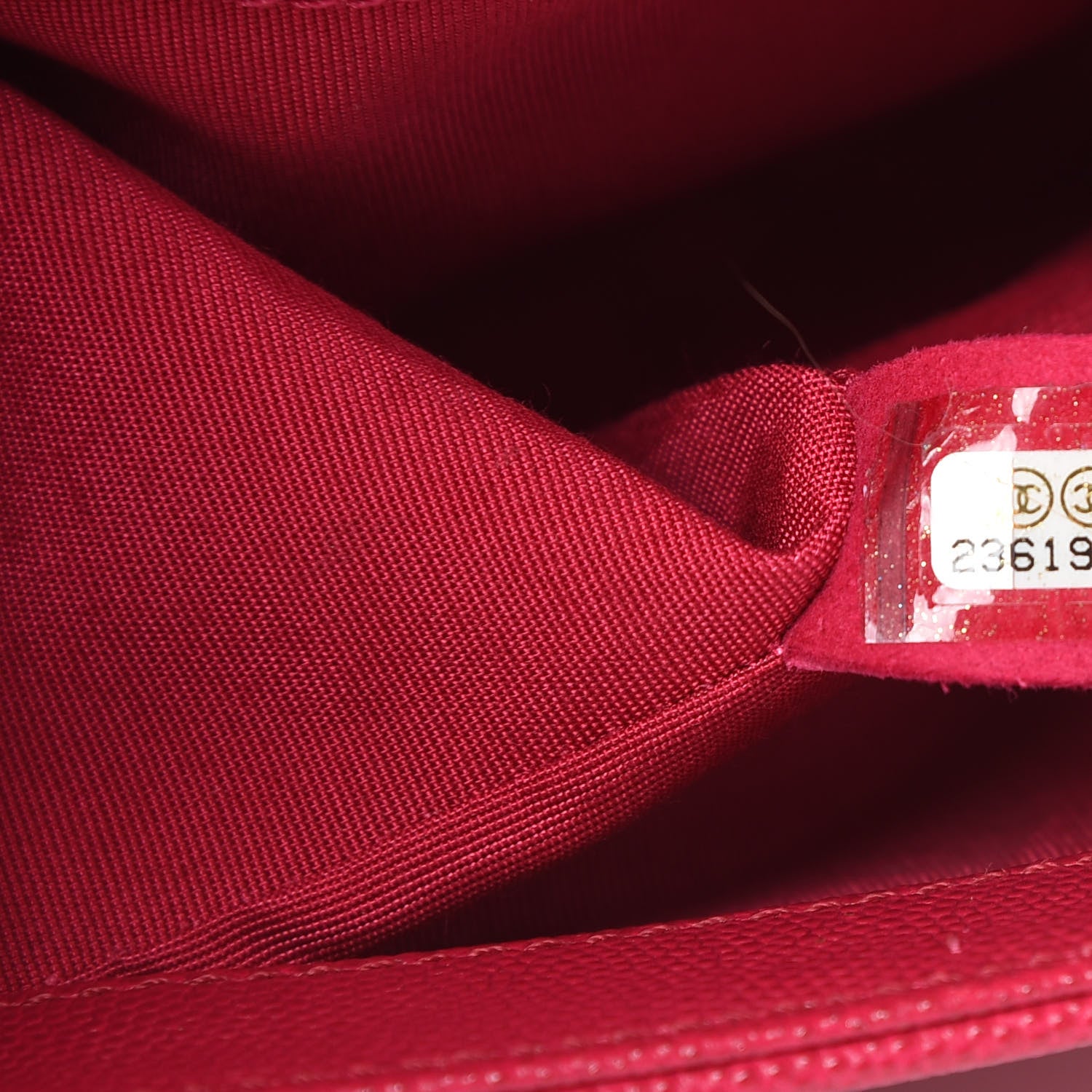 Chanel Caviar Quilted Medium Boy Flap Fuchsia 7 of 15