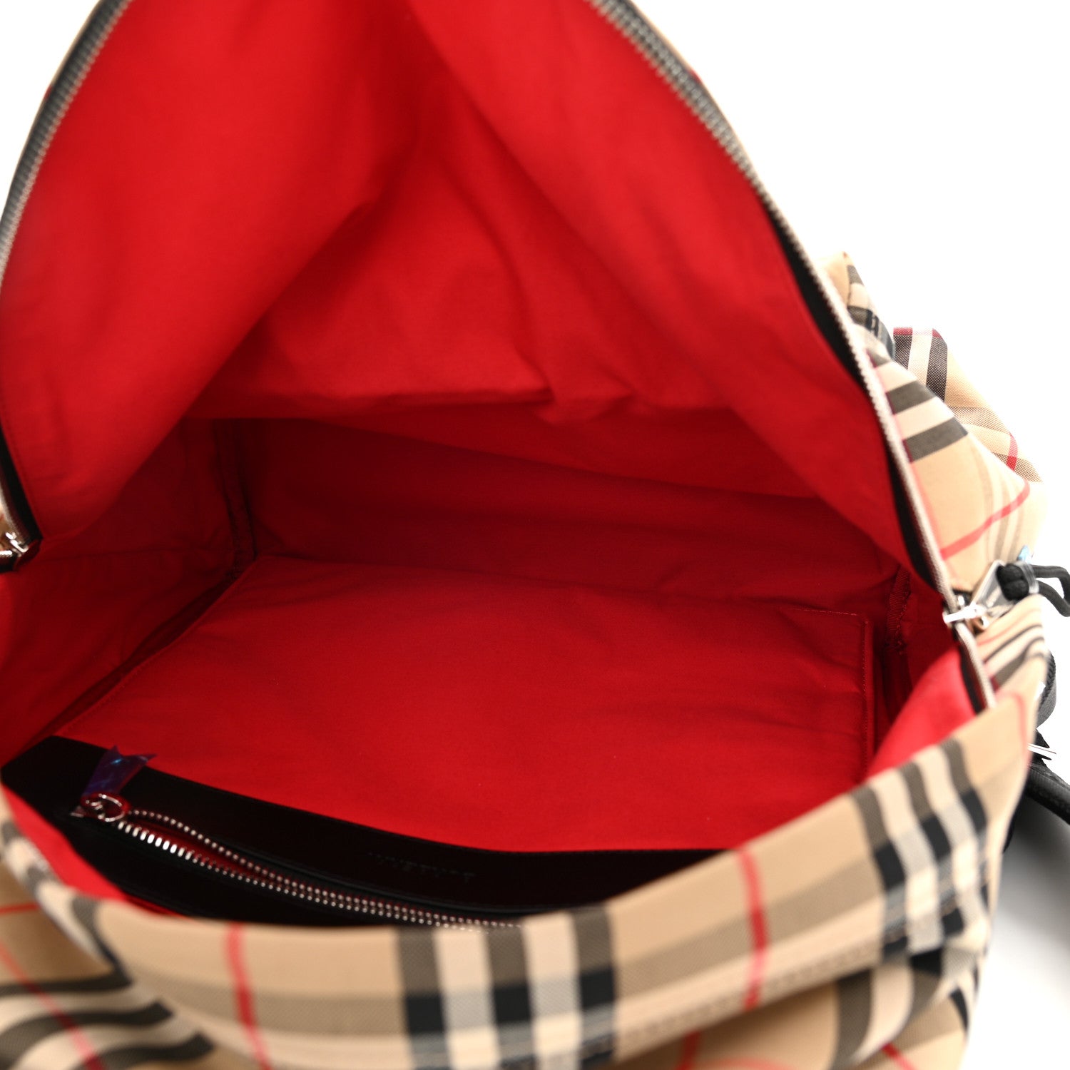 Burberry Vintage Check Jett Backpack Archive Beige 5 of 11