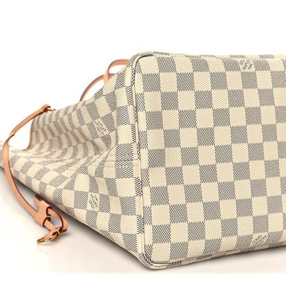 Louis Vuitton Damier Azur Neo Neverfull GM Rose Ballerine 9 of 11