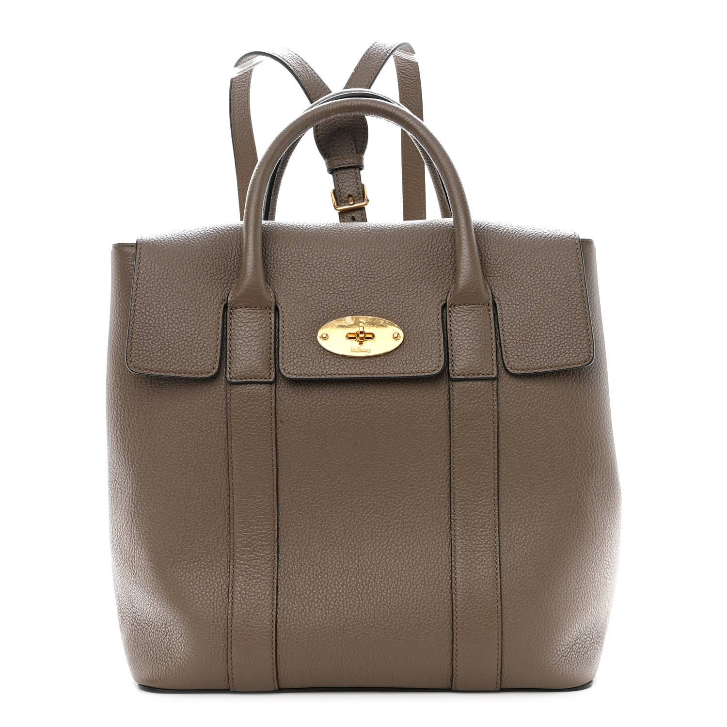 Mulberry Classic Grain Small Bayswater Backpack Clay 1 of 11