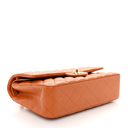 Chanel Caviar Quilted Medium Double Flap Light Brown 4 of 10