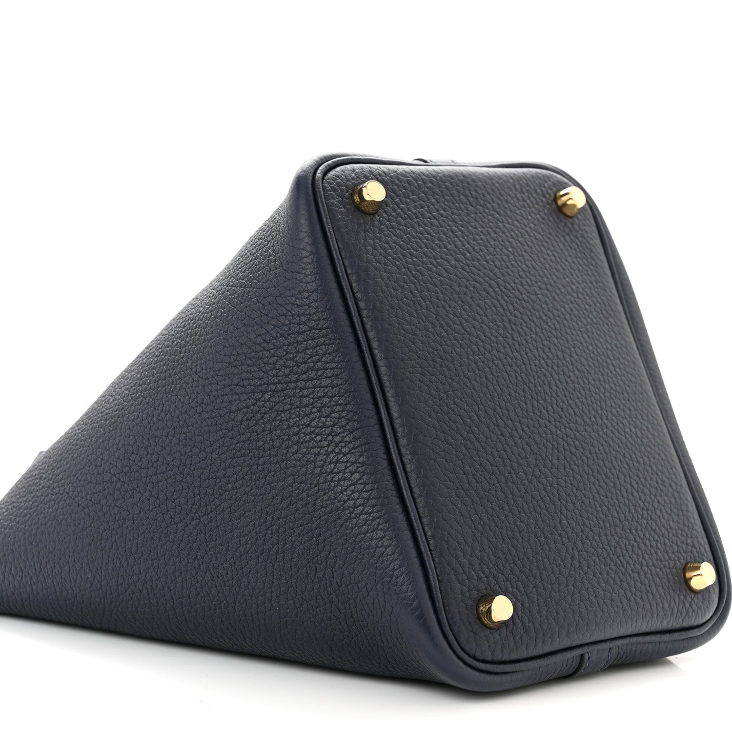 Hermes Taurillon Clemence Picotin Lock 18 PM Bleu Nuit 9 of 11