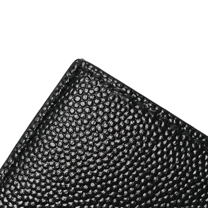 Saint Laurent Grain de Poudre 5 Fragments Card Holder Black 8 of 8