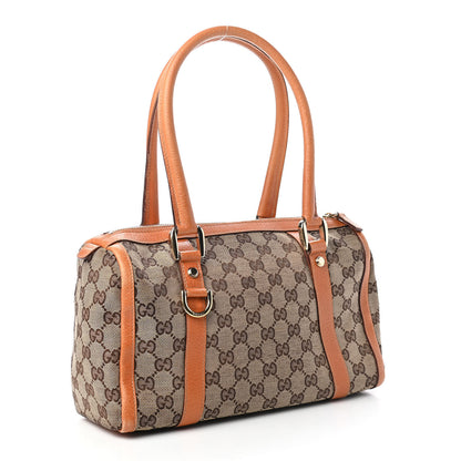 Gucci Monogram Small Abbey Boston Orange 3 of 8