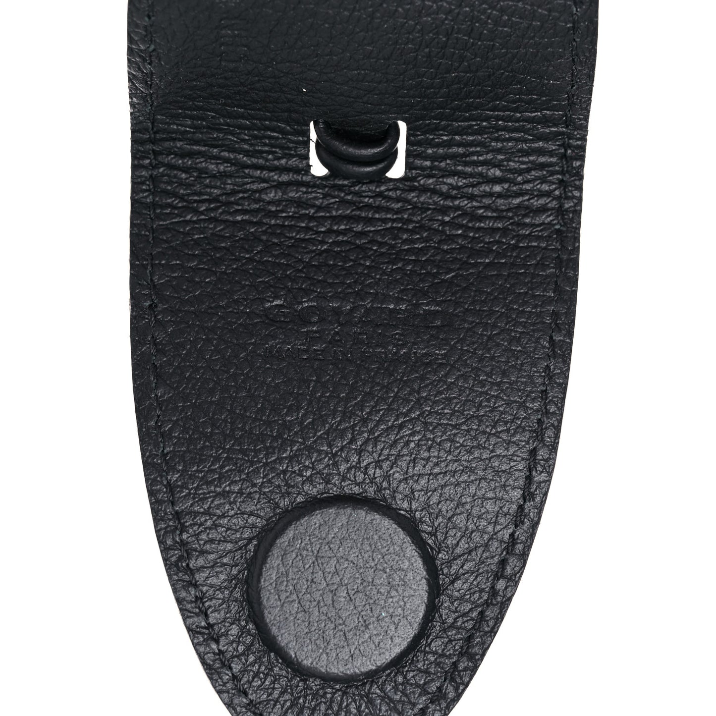 Calfskin Bag Clip Black
