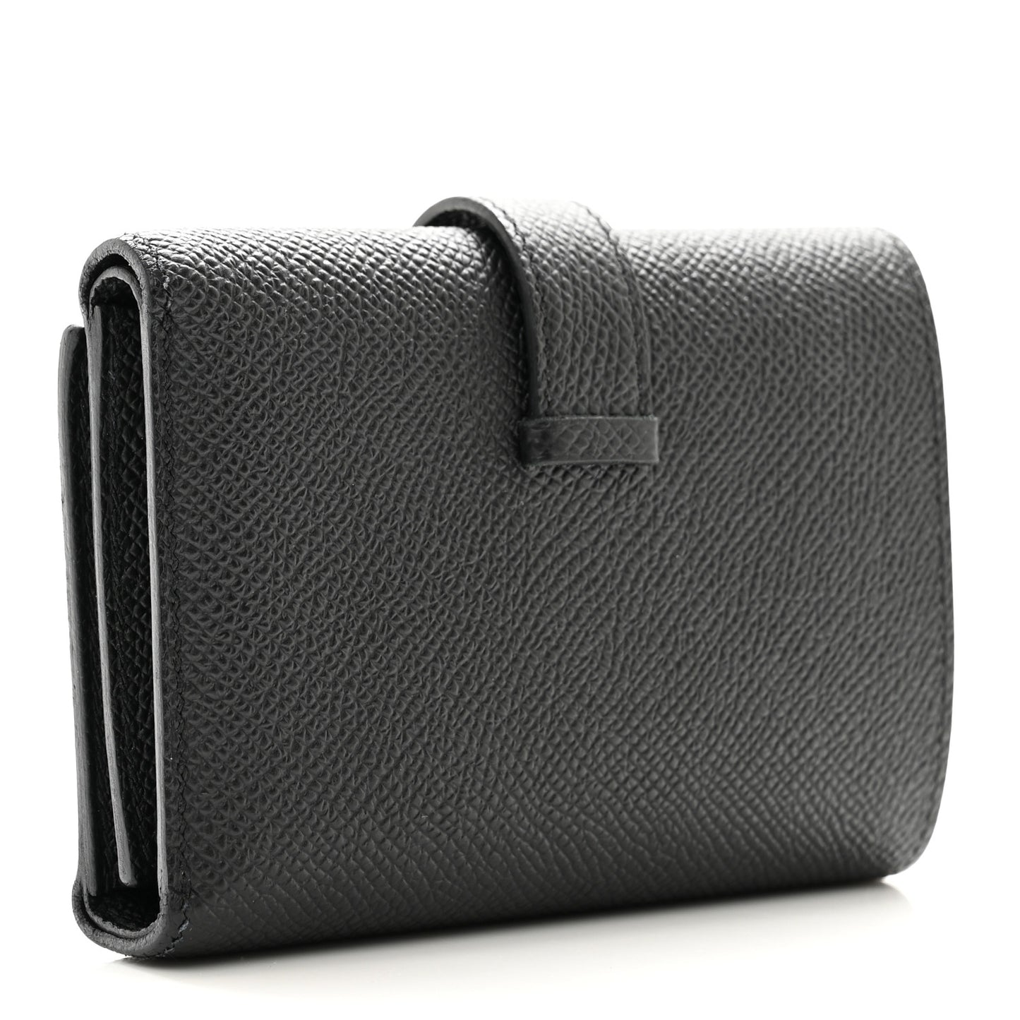 Epsom Tri-Fold Compact Monochrome Bearn Wallet Black