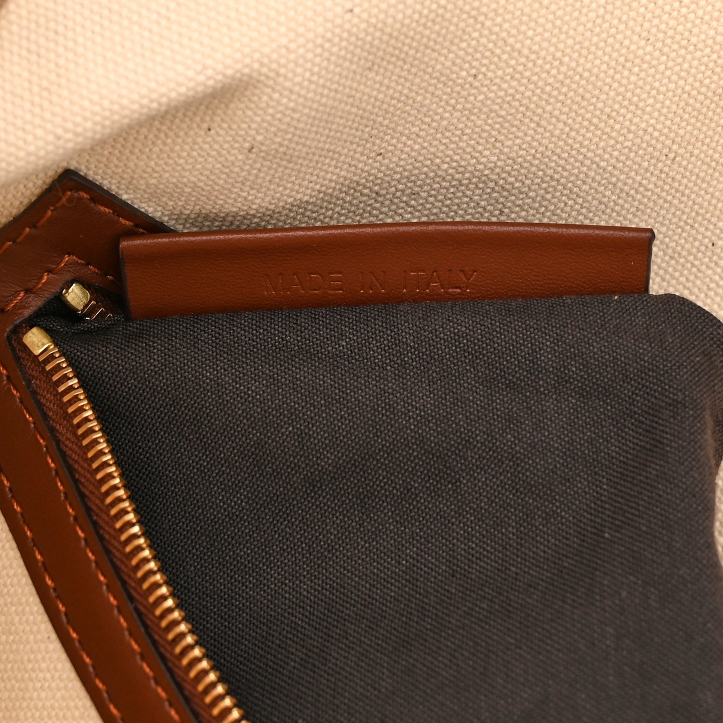 X SARA COLEMAN Canvas Vitello King Seta FF Fish Eye Embroidered Baguette Grezzo Multicolor Ghianda