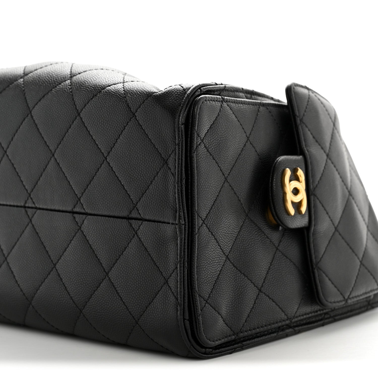 Chanel Caviar Quilted Small Chanel 25 Handbag Black 9 of 14