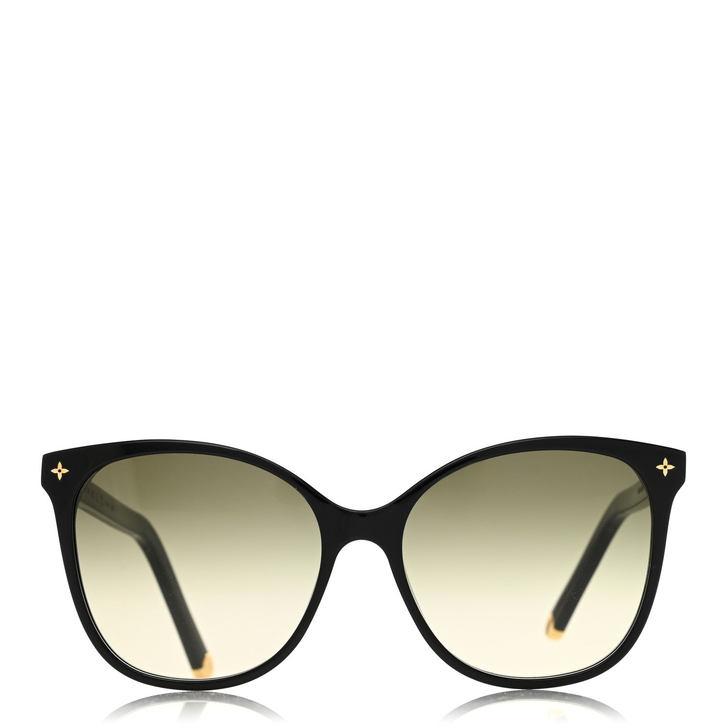 Louis Vuitton Acetate My Monogram Light Cat Eye Sunglasses Z1657W Black 2 of 11