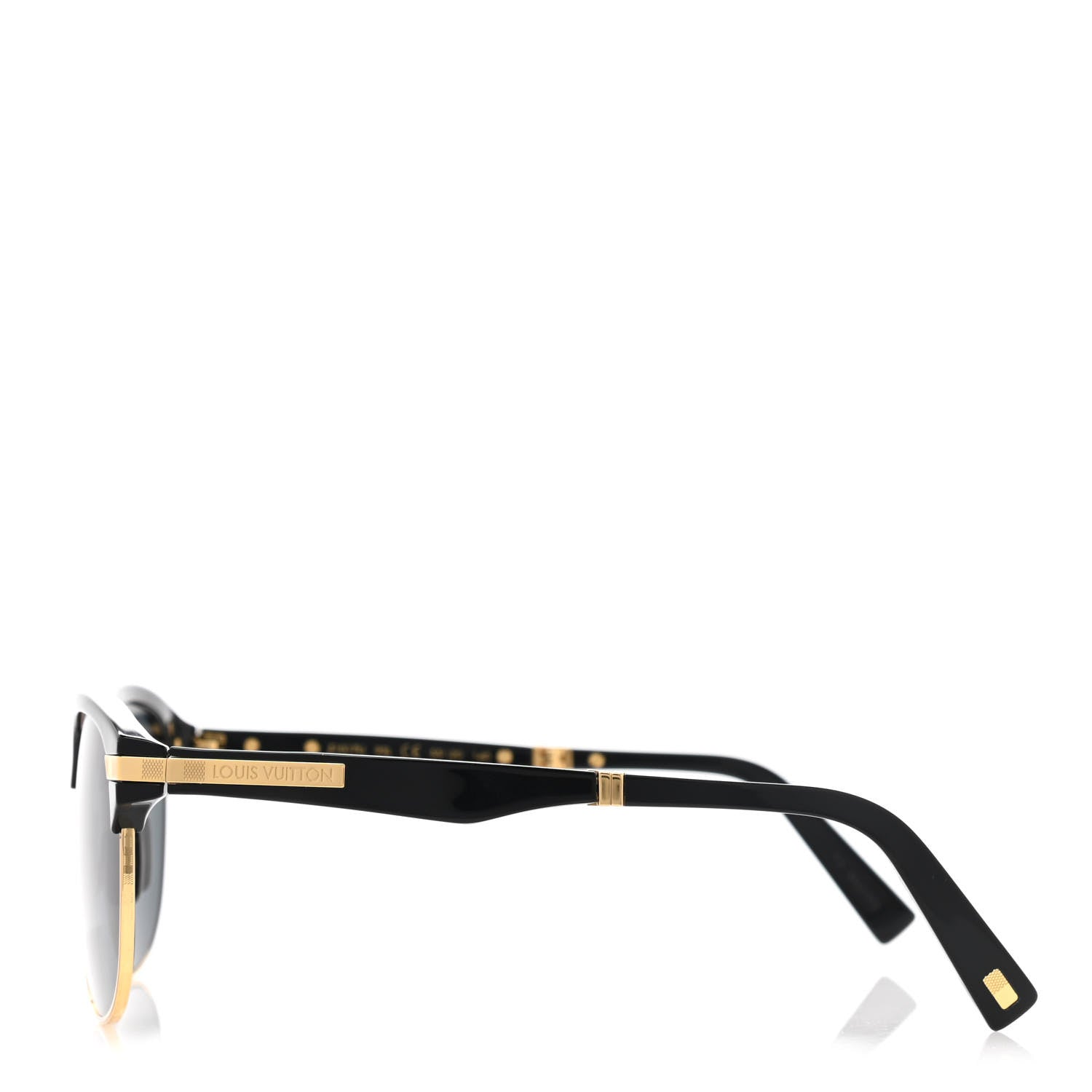 Louis Vuitton Acetate Metal In The Pocket Sunglasses Z1017U Black Gold 3 of 8