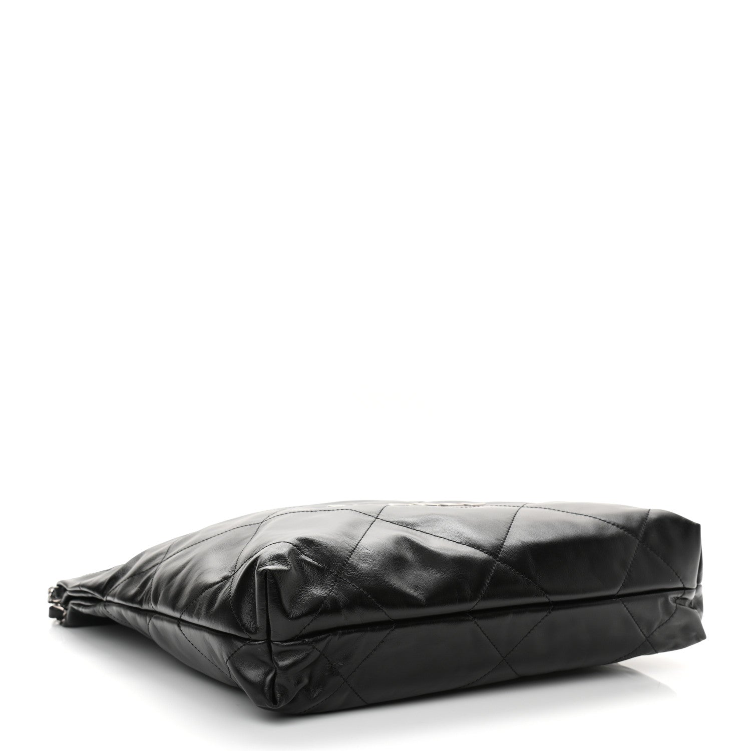 Chanel Shiny Calfskin Quilted Small Chanel 22 Black 5 of 11