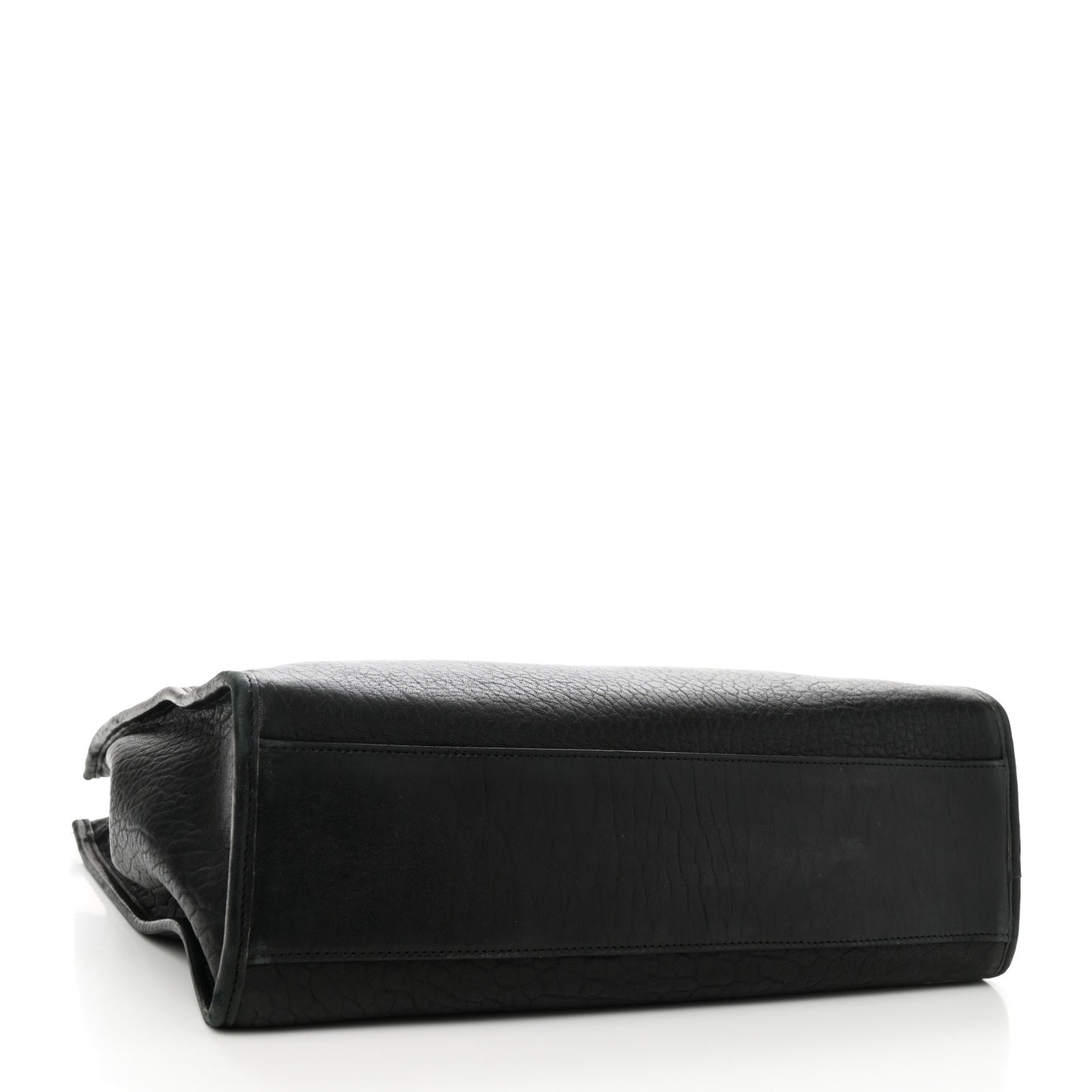 Sheepskin Sac Cabas Tote Black