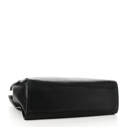 Saint Laurent Sheepskin Sac Cabas Tote Black 4 of 10